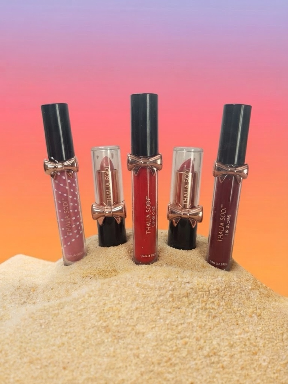 Thalia Sodi Charmed Kisses Lip Set — Pink & Red Shades